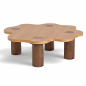 Table basse \'Livora\' 107x98cm - Naturel
