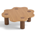 Table basse \'Livora\' 107x98cm - Naturel