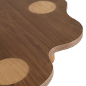 Table basse \'Livora\' 107x98cm - Noyer