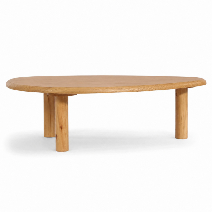 Table basse \'Uovo\' 116.5x73cm - Naturel dans le groupe Meubles / Tables / Table basse chez Reforma (BCT-L116-oak)