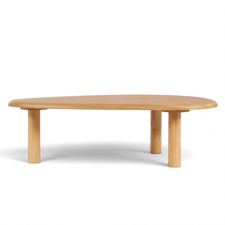 Table basse \'Uovo\' 116.5x73cm - Naturel dans le groupe Meubles / Tables / Table basse chez Reforma (BCT-L116-oak)