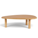 Table basse \'Uovo\' 116.5x73cm - Naturel