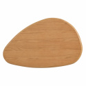 Table basse \'Uovo\' 116.5x73cm - Naturel