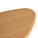 Table basse \'Uovo\' 116.5x73cm - Naturel