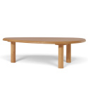 Table basse \'Uovo\' 116.5x73cm - Naturel