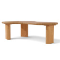 Table basse \'Kindy\' 117x75cm - Naturel