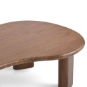 Table basse \'Kindy\' 117x75cm - Noyer