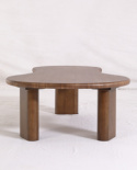Table basse \'Kindy\' 117x75cm - Noyer