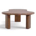 Table basse \'Kindy\' 117x75cm - Noyer