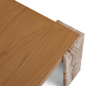 Table basse \'Monte\' 115x75cm - Naturel