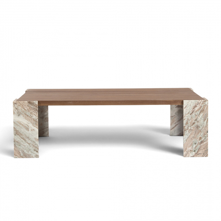 Table basse \'Monte\' 115x75cm - Noyer dans le groupe Meubles / Tables / Table basse chez Reforma (BCT-M115-walnut)