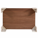Table basse \'Monte\' 115x75cm - Noyer