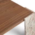 Table basse \'Monte\' 115x75cm - Noyer