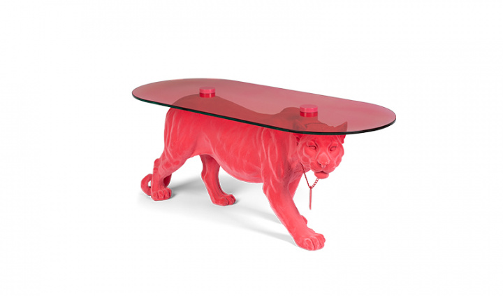 Table basse \'Dope as hell\' - Rose dans le groupe Meubles / Tables / Table basse chez Reforma (BM23032)
