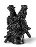 Vase \'Dragonized Bastard\' - Noir