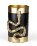 Vase \'Snake\' - Or/Noir