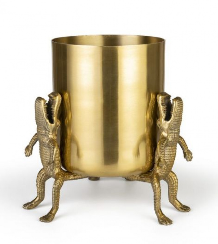 Vase \'Crocodile\' L - Laiton dans le groupe Décoration / Décoration / Vases chez Reforma (BM82008)