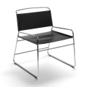 Chaise \'Lucca\' - Noir