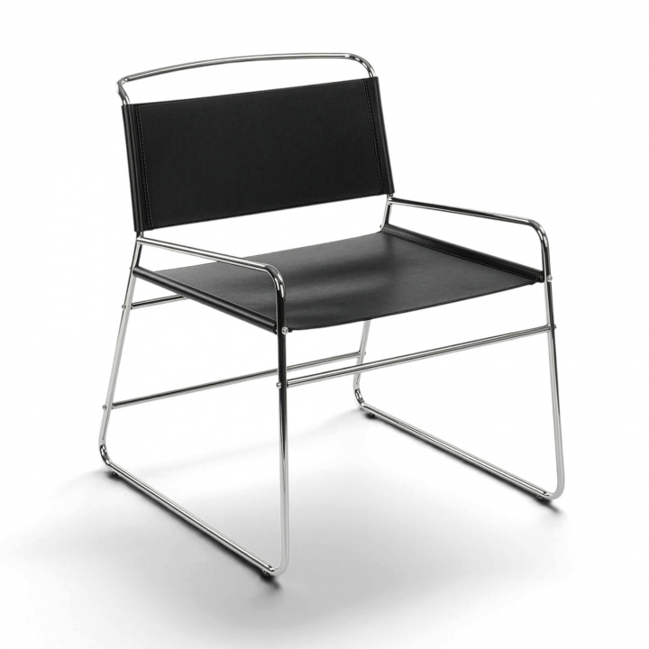 Chaise \'Lucca\' - Noir dans le groupe Meubles / Meubles d\'assise / Chaises chez Reforma (BS-605A-Black)