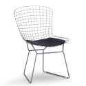 Chaise \'Bertoia\' - Argent/Gris