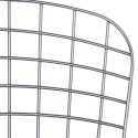 Chaise \'Bertoia\' - Argent/Gris