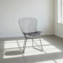 Chaise \'Bertoia\' - Argent/Gris
