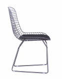 Chaise \'Bertoia\' - Argent/Gris