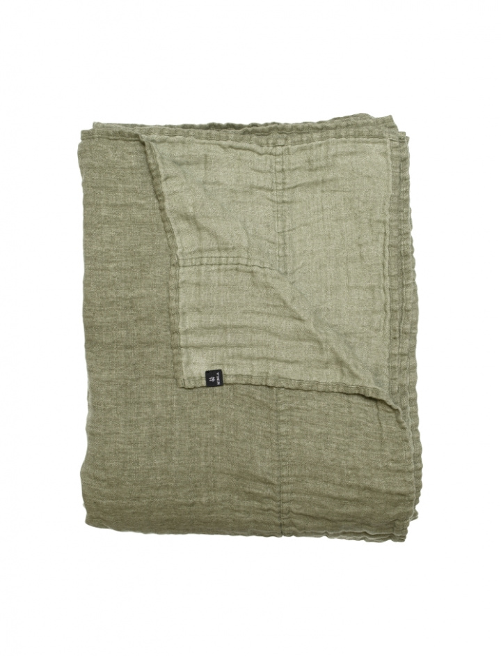 Couverture \'Hannelin\' 260x260 - Vert dans le groupe Décoration / Textiles / Couverture chez Reforma (Be23069-00217-1542)