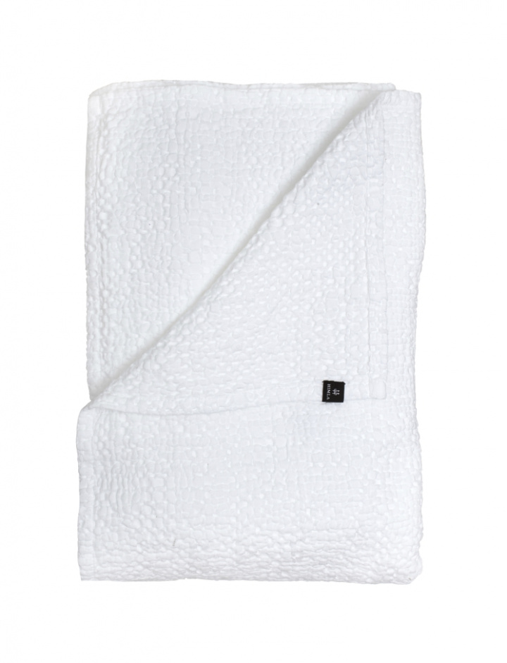 Couverture \'Dani\' 260x260 - Blanc dans le groupe Décoration / Textiles / Couverture chez Reforma (Be23208-00217-1202)