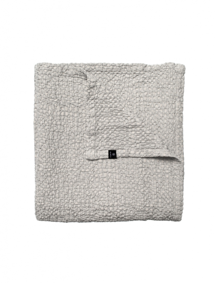 Couverture \'Dani\' 260x260 - Gris clair dans le groupe Décoration / Textiles / Couverture chez Reforma (Be23208-00217-1307)