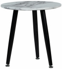 Table basse \'Marbleous\' - Blanc/Noir