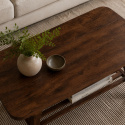 Table basse \'Créme\' - Noyer