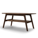 Table basse \'Créme\' - Noyer