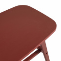 Table basse \'Créme\' - Rouge de Falun