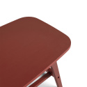 Table basse \'Créme\' - Rouge de Falun