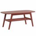 Table basse \'Créme\' - Rouge de Falun