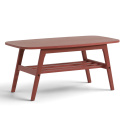 Table basse \'Créme\' - Rouge de Falun