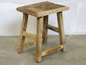 Tabouret \'Raw\' - Bois Recyclé