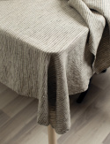 Nappe \'Linus\' 145x330- Naturel/Noir