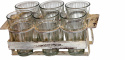 Plateau Vintage - 6 verres