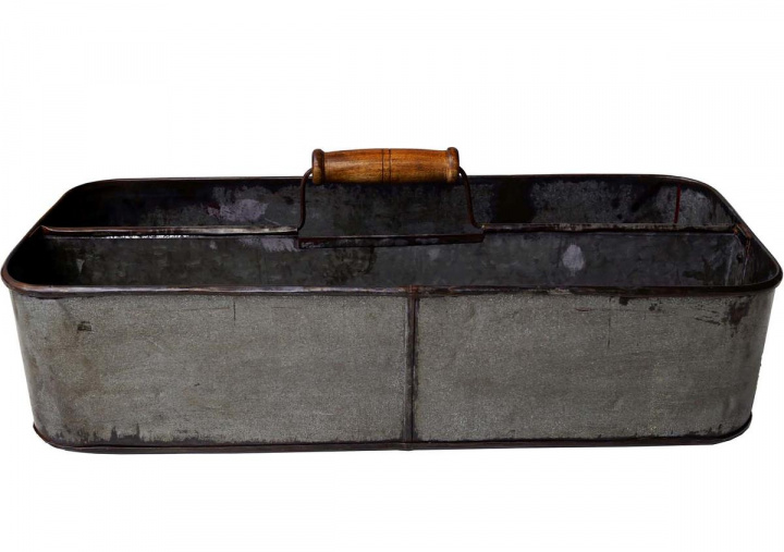 Boîte en fer \'Agustin\' - Gris dans le groupe Meubles / Étagères & rangement / Petits rangements chez Reforma (D16157)