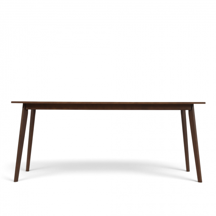 Table à manger \'Nordisk\' 180x70cm - Noyer dans le groupe Meubles / Tables / Table à manger chez Reforma (DA-1019-180-dark)