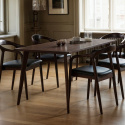 Table à manger \'Nordisk\' 180x70cm - Noyer