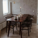 Table à manger \'Nordisk\' 180x70cm - Noyer