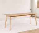 Table à manger \'Nordisk\' 180x70cm - Chêne