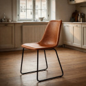 Chaise \'Retro\' - Brun
