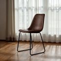 Chaise \'Retro\' - Brun