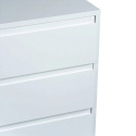 Commode \'Elle\' 120x70 - Blanc/Laiton