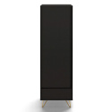 Armoire \'Elle\' - Noir/Laiton