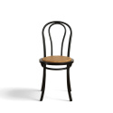 Chaise \'Bistro\' - Rotin/Noir